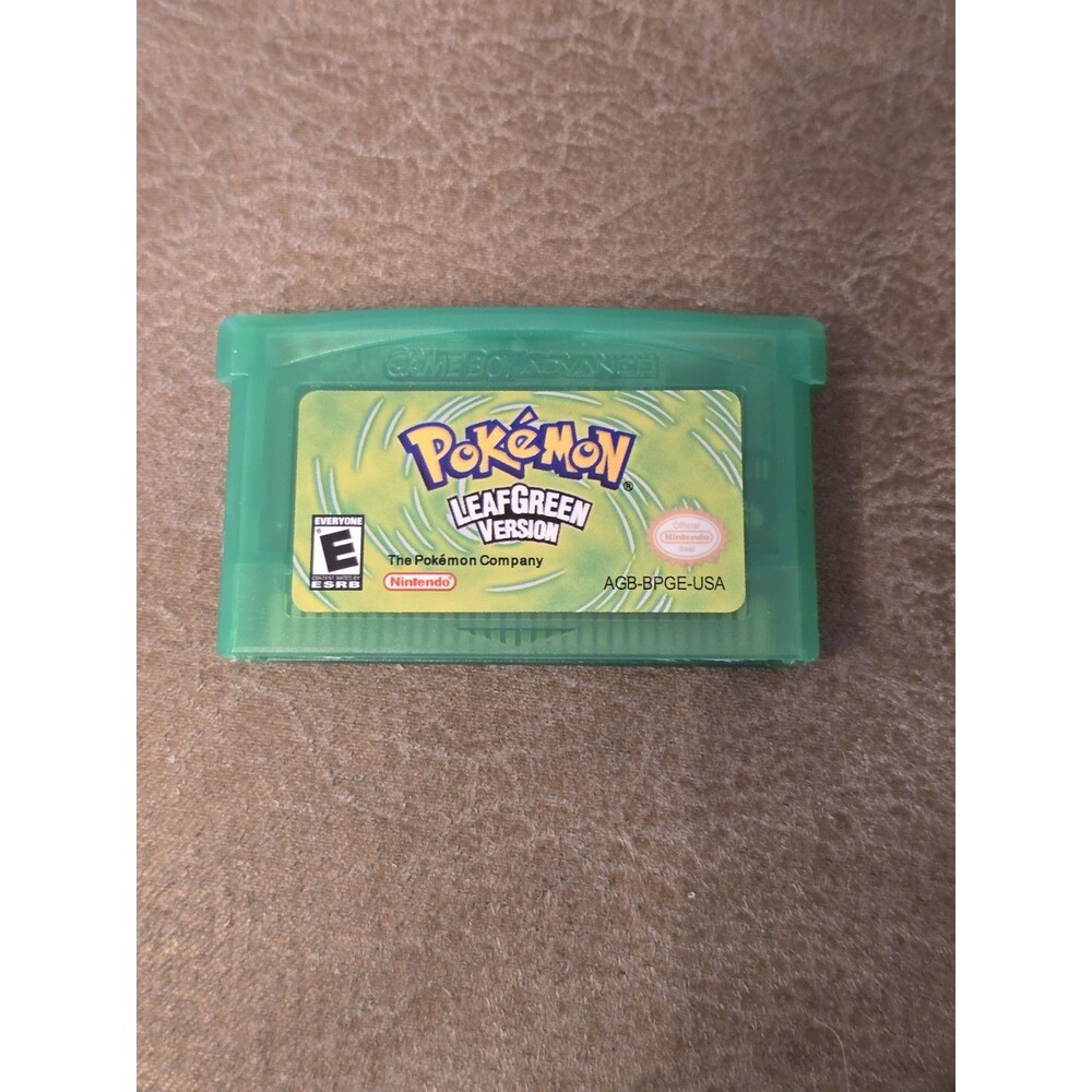 Nintendo Pokémon: LeafGreen Version Game Boy Advance NTSC-U/C E-Everyone